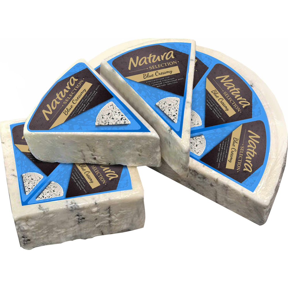 Сыр с голубой благородной плесенью«Natura selection» creamy, 60 %, 1 кг #1
