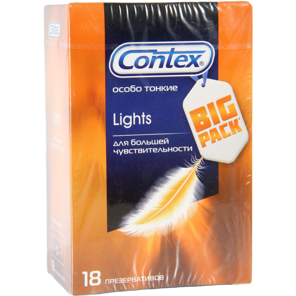 Презервативы «Contex» Lights особо тонкие, 18 шт