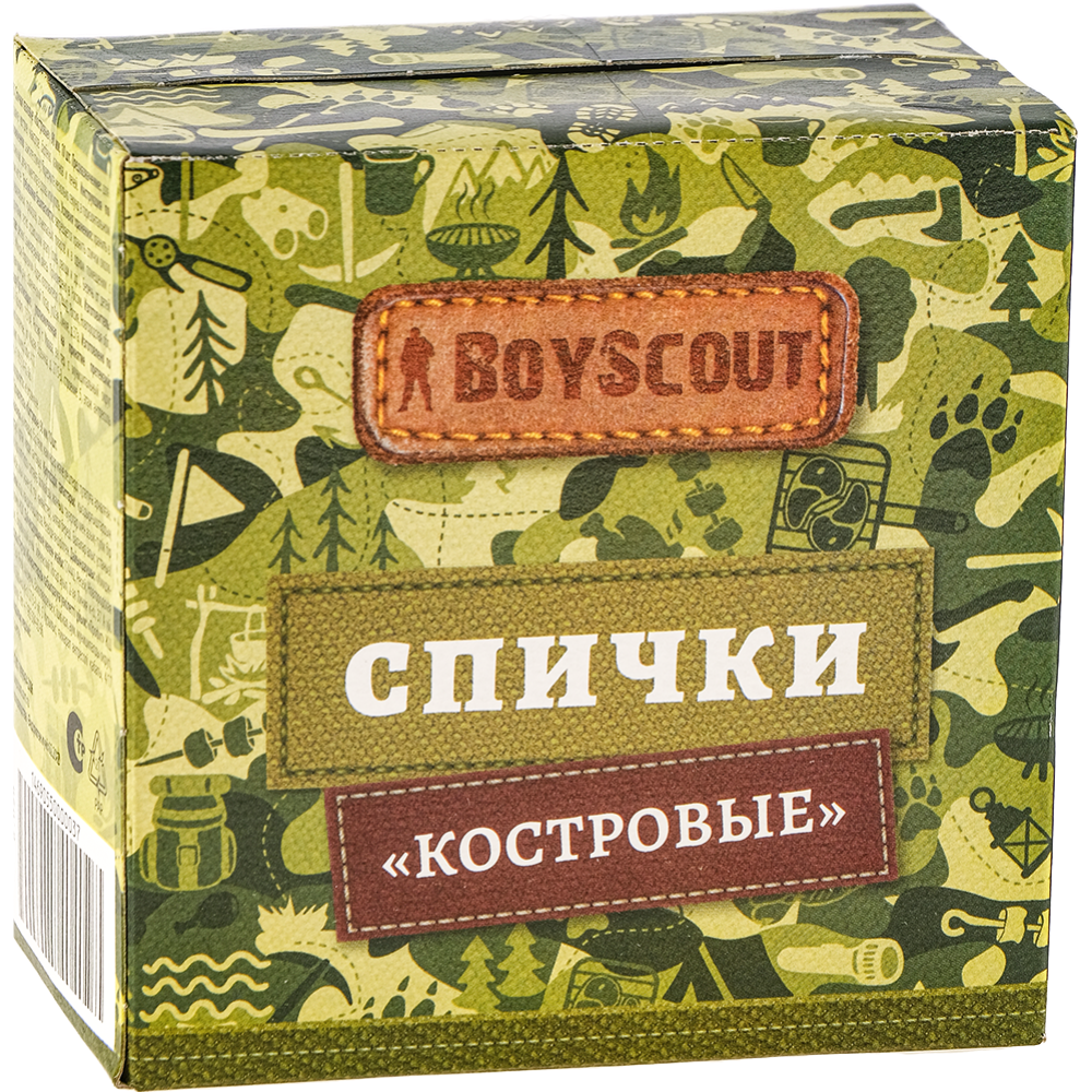 Спички «Boyscout» костровые, 90 мм, 10 шт, арт.61028
