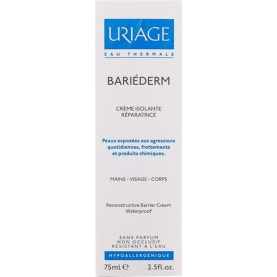 Крем для лица «Uriage» Bariederm Creme Isolante Reparatrice, изолирующий восстанавливающий, 75 мл