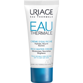 Крем для лица «Uriage» Eau Thermale Creme D'Eau Riche, обогащенный увлажняющий, 40 мл