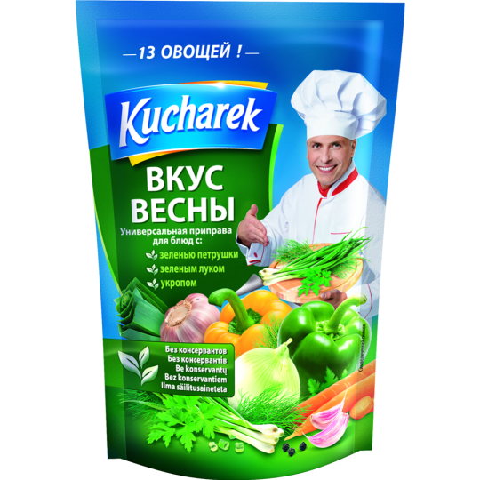 Приправа «Kucharek» универсальная, вкус весны, 175 г