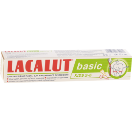 Зубная паста детская «Lacalut» Basic, 60 г