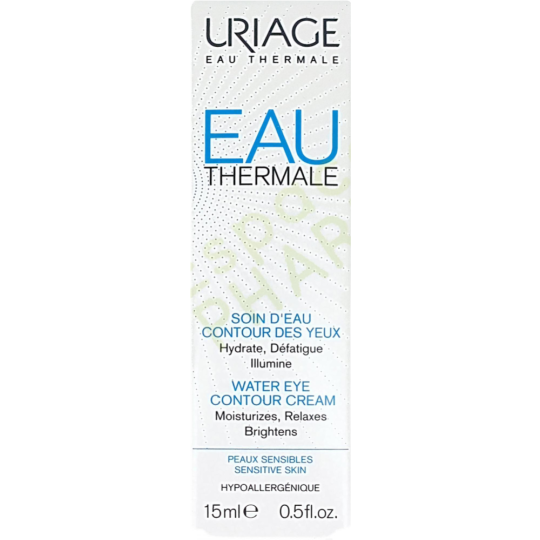 Крем для лица «Uriage» Eau Thermale Soin D'Eau Contour Des Yeux, 15 мл