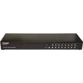 Переключатель портов «D-Link» KVM-450/C1A, 16 ports, VGA, USB