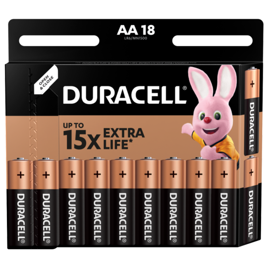 Батарейка «Duracell» Basic, АА 1.5V, 18 шт