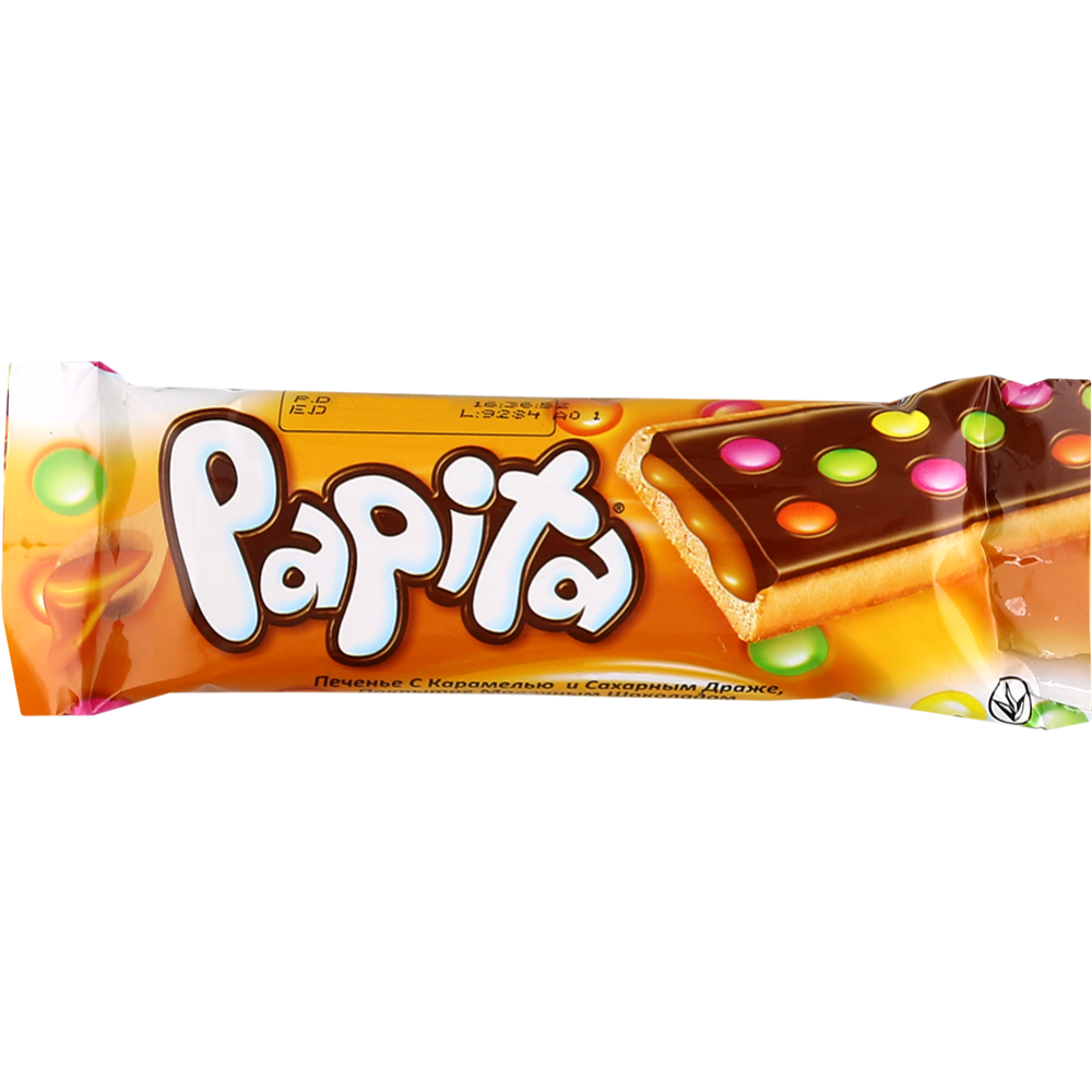 Печенье «Papita» с молочным шоколадом, 33 г #0