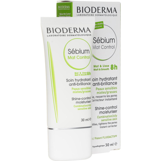 Флюид для лица «Bioderma» Sebium Mat Control, увлажняющий, 30 мл