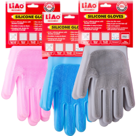Перчатки для мытья посуды «Liao» H130057, 2 шт