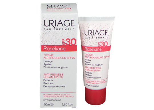 Uriage Крем для лица против покраснений ROSELIANE CREME ANTI-ROUGEURS SPF30, 40 мл