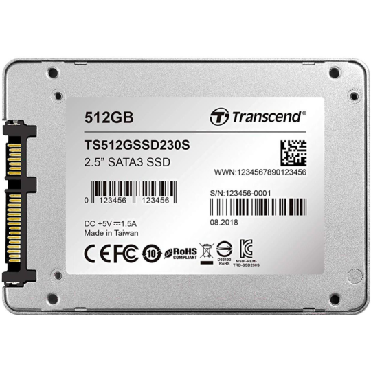 Жесткий диск «Transcend» 230S, TS512GSSD230S