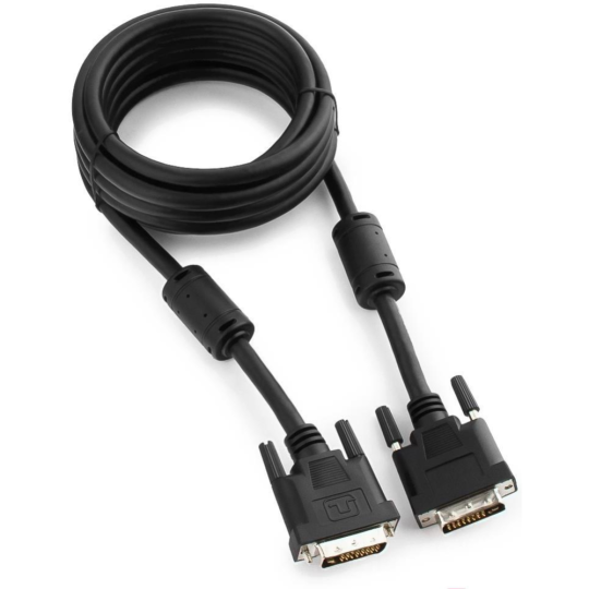 Кабель «Cablexpert» DVI-D single link CC-DVI-BK-10, 19M/19M, 3 м