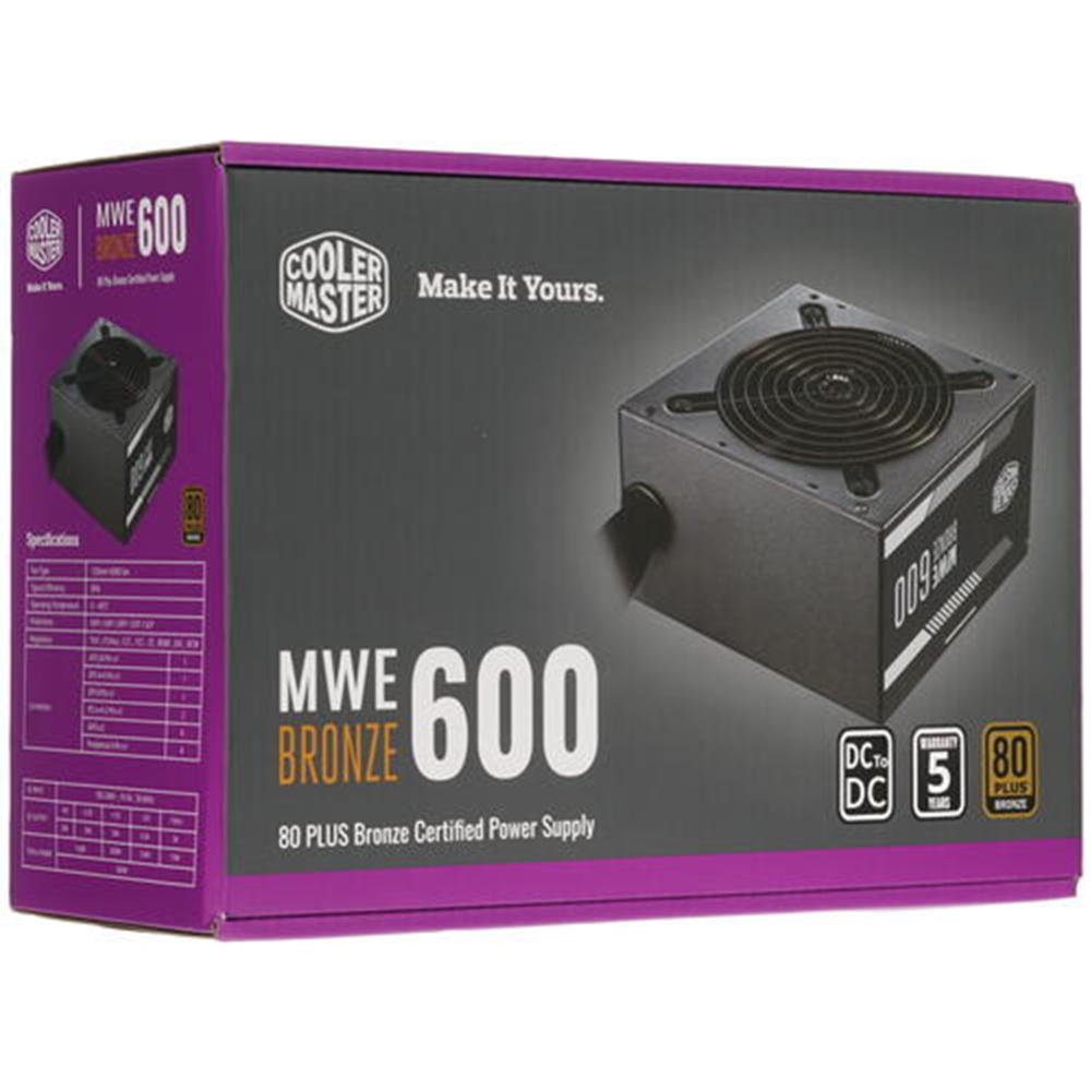 Блок питания «Cooler Master» MPE-6001-ACAAB-EU