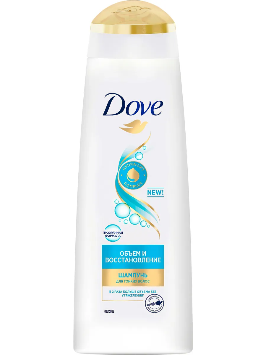 Шампунь DOVE HAIR THERAPY Объем и восстановление 380мл