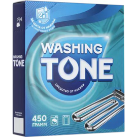 Средство для предотвращения образования накипи в стиральных машинах «Washing Tone» 450 г