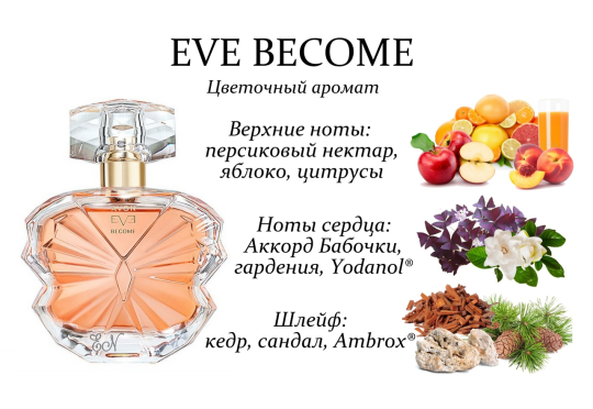 Парфюмерная вода Avon Eve Become, 50мл