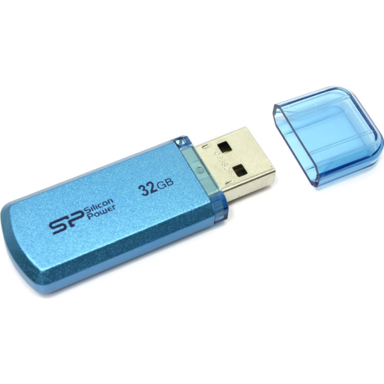 USB-накопитель «Silicon Power» Helios 101 32GB, SP032GBUF2101V1B, blue