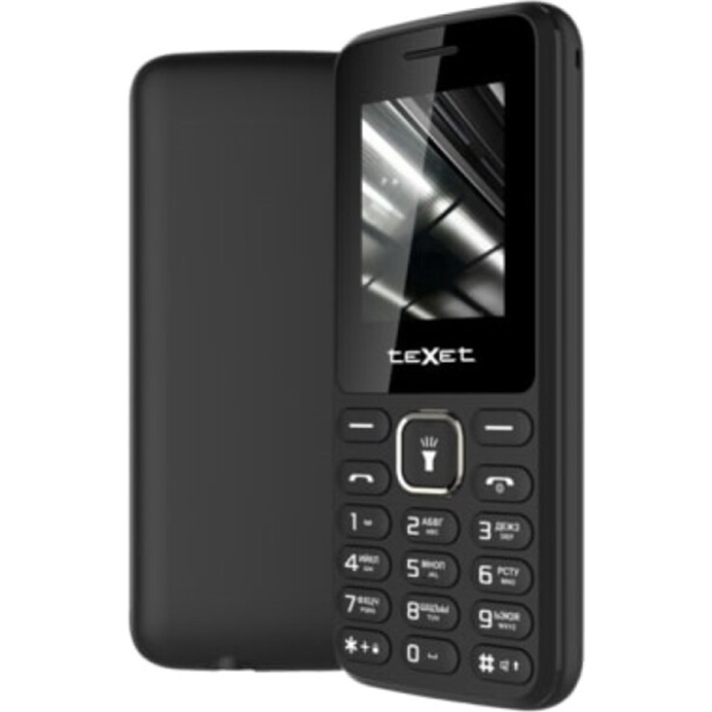 Мобильный телефон «Texet» TM-118, черный