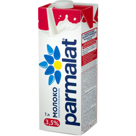 Молоко питьевое «Parmalat» ультрапастеризованное, 3.5%, 1 л