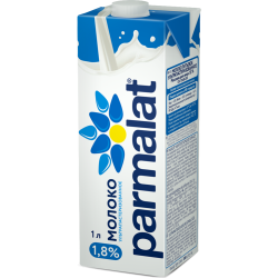 Молоко «Parmalat» уль­тра­па­сте­ри­зо­ван­ное, 1.8%, 1 л