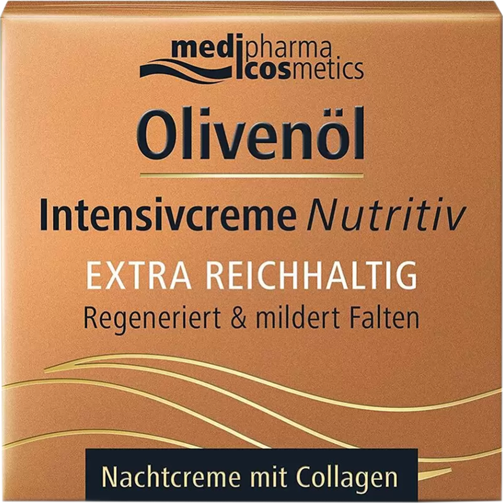 Крем для лица «Medipharma Cosmetics» Olivenol, питательный ночной, 50 мл