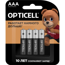 Батарейки «Opticell» Basic, ААА, 4 шт