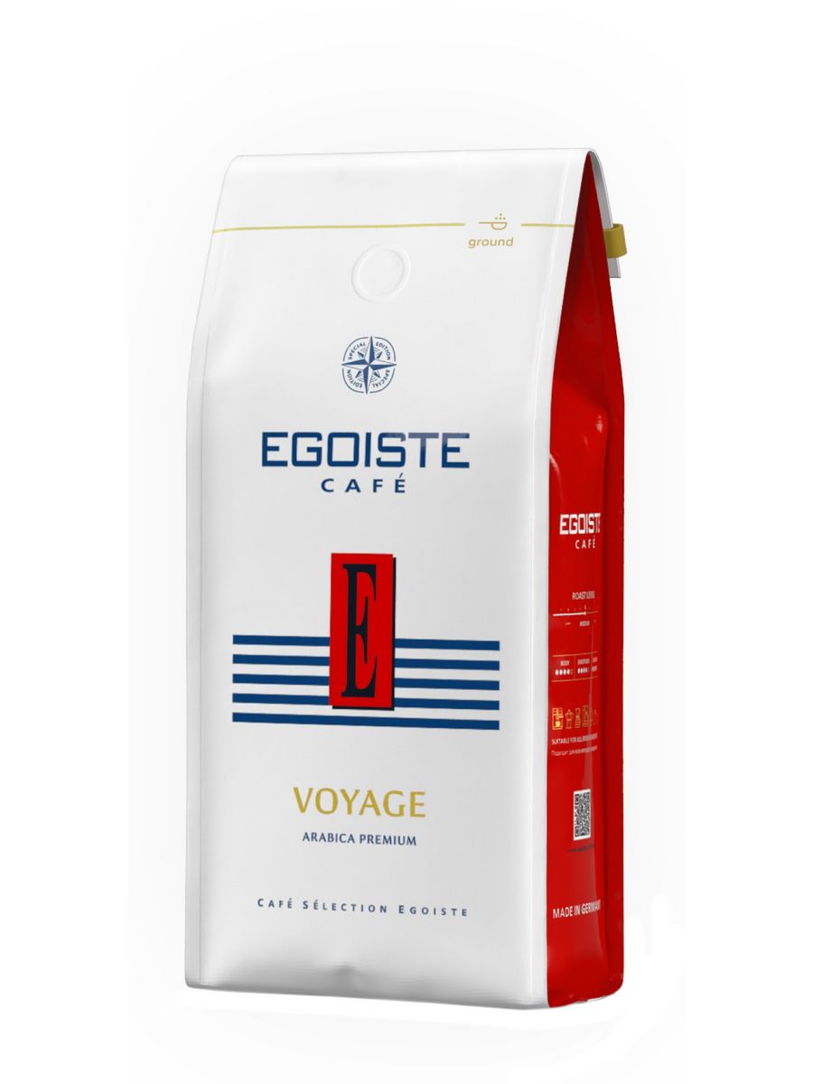 Кофе в зернах EGOISTE Voyage, 250г, Ара­би­ка, Гер­ма­ния