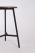 Барный стул из массива дуба "TRH", Н78cm, мореный/черный, STAL-MASSIV