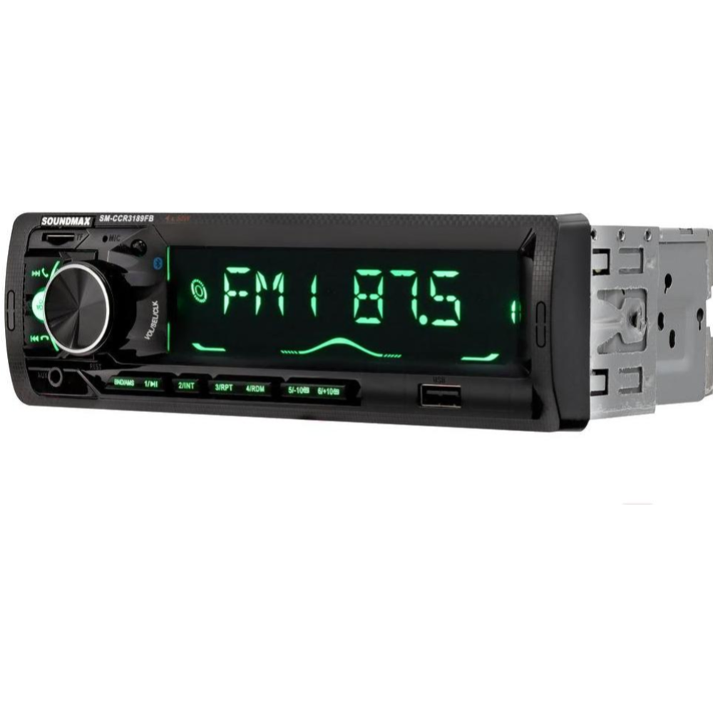 Автомагнитола «Soundmax» SM-CCR3189FB, черный