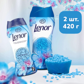 Кондиционер-парфюм ополаскиватель для белья в гранулах Lenor Spring Awakening 420 г/ 2 шт.