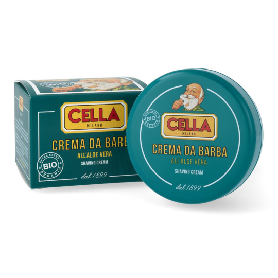 Мыло для бритья Cella EXTRA BIO алоэ 150 мл