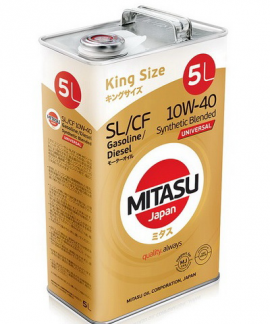 Моторное масло полусинтетическое Mitasu 10w40 5l