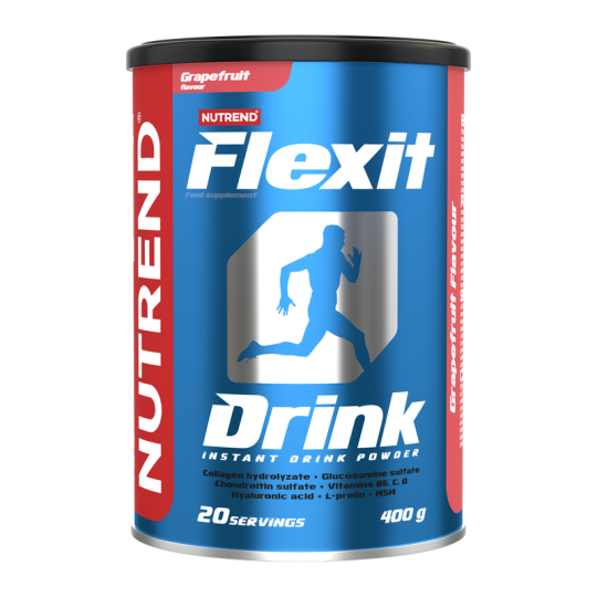 Витамины для суставов и связок FLEXIT DRINK Nutrend 400 г, грейпфрут