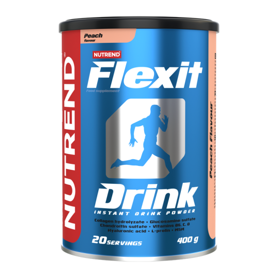 Витамины для суставов и связок FLEXIT DRINK Nutrend 400 г, персик