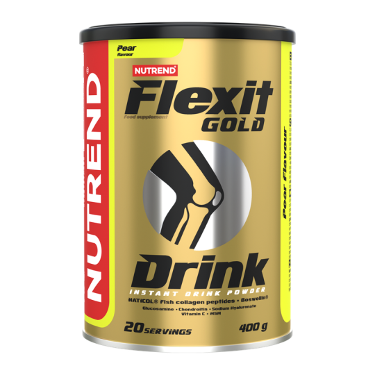 Витамины для суставов и связок FLEXIT GOLD DRINK Nutrend 400 г, груша