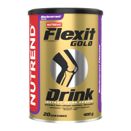 Витамины для суставов и связок FLEXIT GOLD DRINK Nutrend 400 г, черная смородина