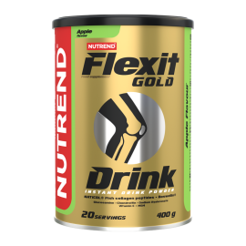 Витамины для суставов и связок FLEXIT GOLD DRINK Nutrend 400 г, яблоко