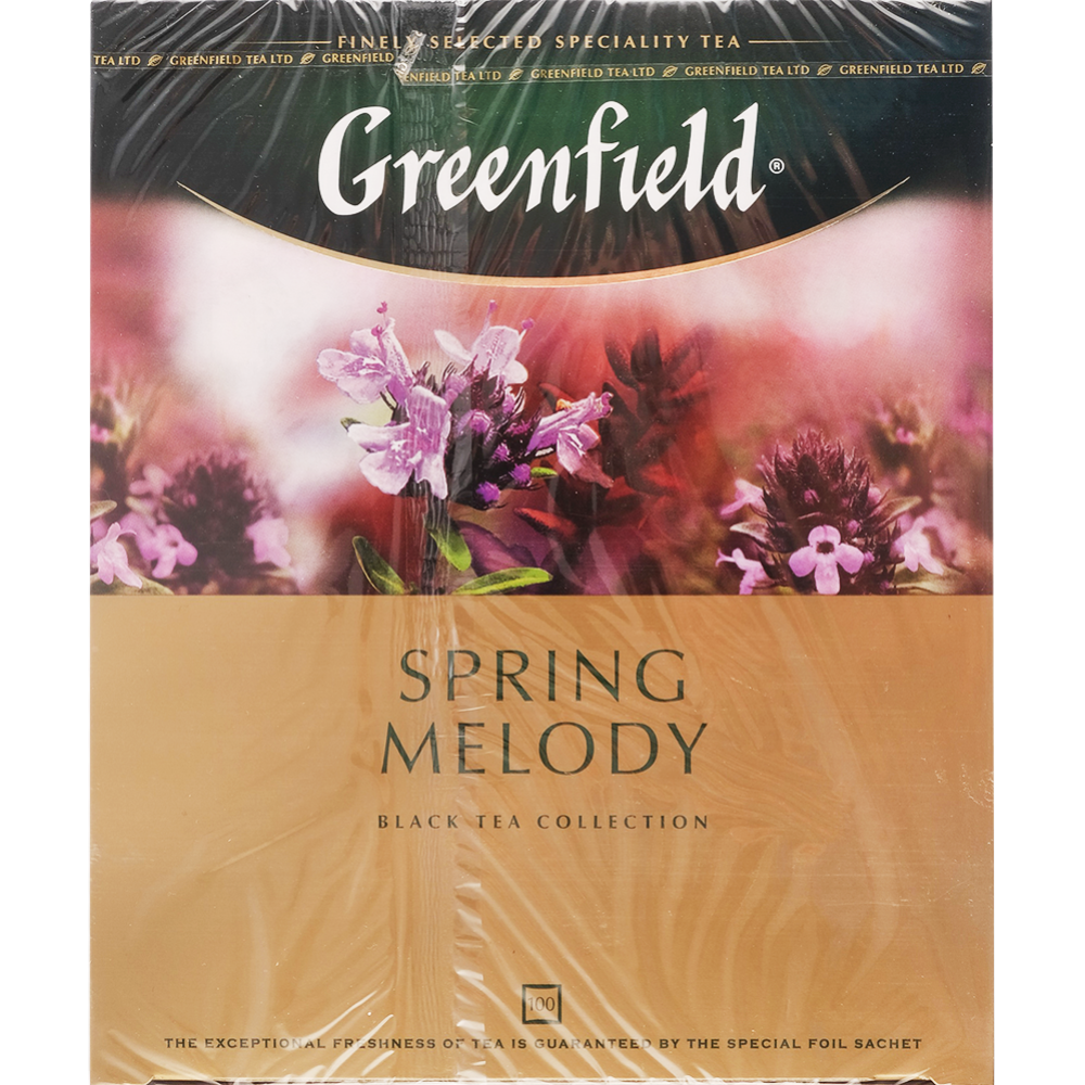 Чай черный «Greenfield» Spring Melody, 100х1.5 г