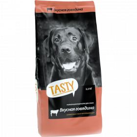 Корм для собак «Tasty Dog» го­вя­ди­на, 2.2 кг