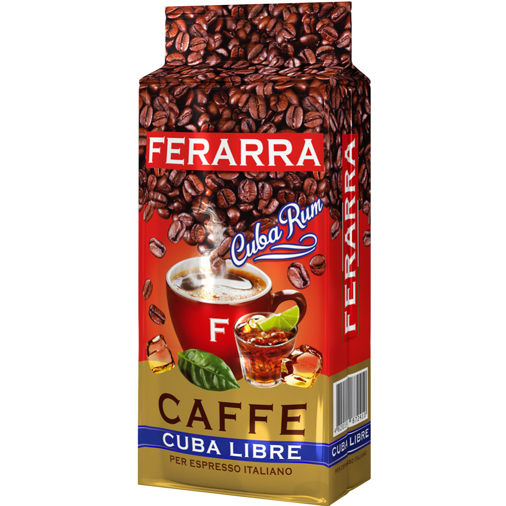 Кофе молотый «Ferarra» Caffe Cuba Libre, 250 г купить в Минске: недорого, в  рассрочку в интернет-магазине Емолл бай