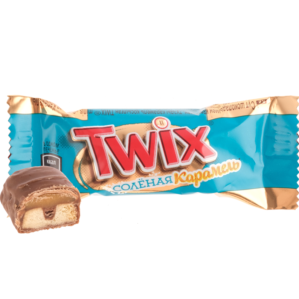Кон­фе­ты шо­ко­лад­ные «Twix» Minis, со­лё­ная ка­ра­мель, 1 кг