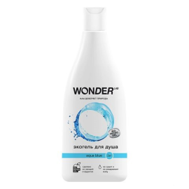 WONDER LAB Экогель для душа 2в1 (aqua blue) 0,55 л.