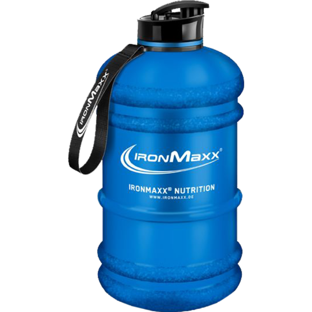 Спортивная бутылка для воды «IronMaxx» синяя, 2200 мл
