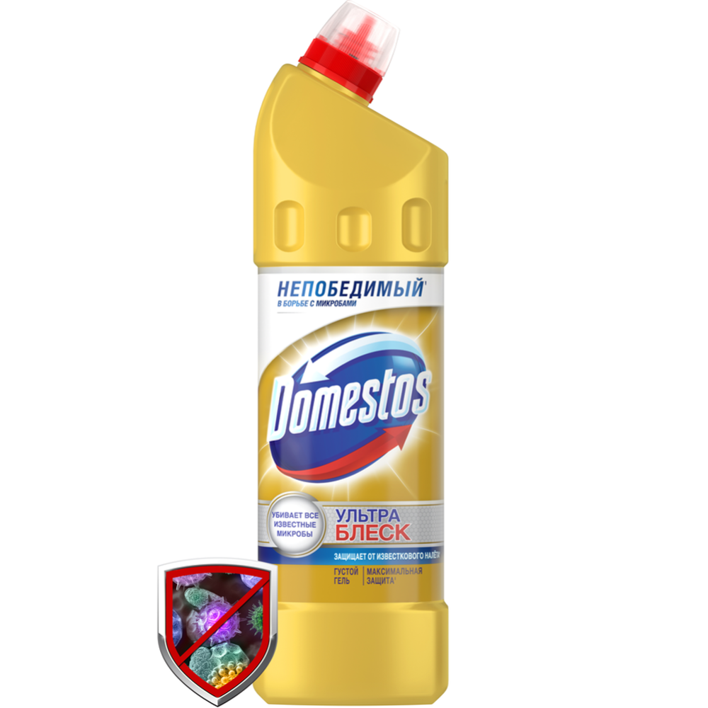 Средство чистящее для унитаза «Domestos» Ультра блеск, 1 л #0