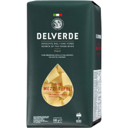 Ма­ка­рон­ные из­де­лия «Delverde» №26 тру­боч­ка, 500г