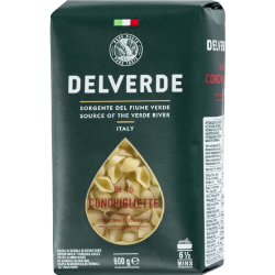 Ма­ка­рон­ные из­де­лия «Delverde» №46 кон­ки­лье, 500 г