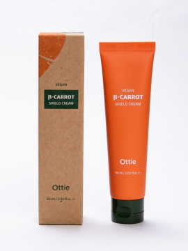 Крем-флюид с соком моркови Vegan Beta-Carrot Shield Cream, 60 мл