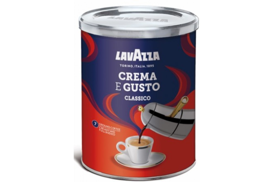 Кофе молотый Кофе молотый Lavazza Crema e Gusto INT. 250 г. жб, Италия