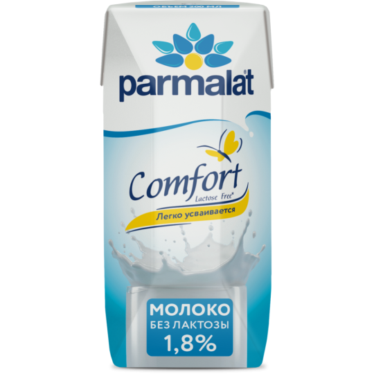 Молоко «Parmalat» безлактозное, ультрапастеризованное, 1.8%