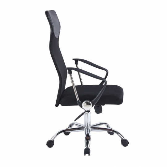 Кресло офисное  SITUP FLAY Chrome (сетка Black / Black) (УПАКОВКА ПО 2 шт. В 1 КОРОБКЕ)